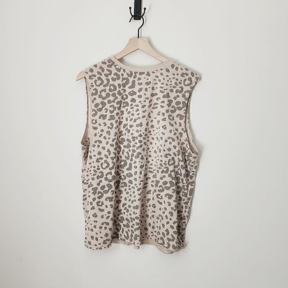 Zoe + Liv Cheetah Print Muscle Tank Size XXL - Picture 4 of 4